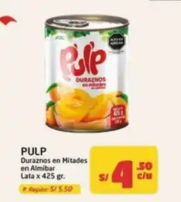 MaxiAhorro Pulp Duraznos en Mitades en Almibar oferta