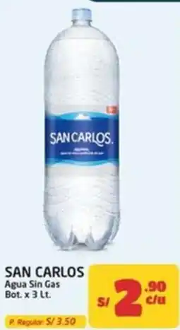 MaxiAhorro San Carlos agua sin gas oferta