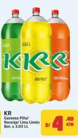 MaxiAhorro Kr gaseosa piña naranja lima limón oferta