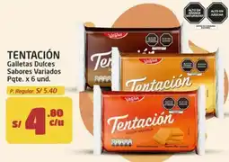 MaxiAhorro Tentación Galletas Dulces Sabores Variados oferta