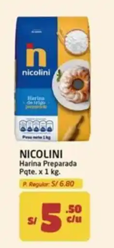 MaxiAhorro Nicolini harina preparada oferta