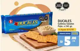 MaxiAhorro Ducales galletas saladas oferta