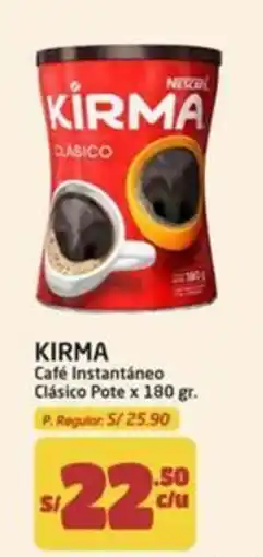 MaxiAhorro Kirma café instantáneo clásico oferta