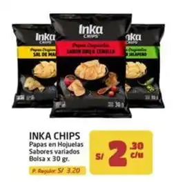 MaxiAhorro Inka Chips Papas en Hojuelas Sabores variados oferta