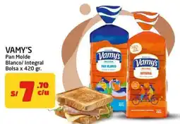 MaxiAhorro Vamy's pan molde blanco integral oferta
