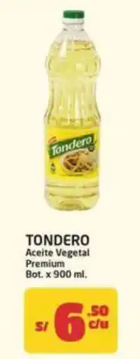 MaxiAhorro Tondero Aceite Vegetal Premium oferta