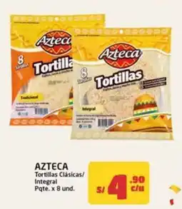 MaxiAhorro Azteca tortillas clásicas integral oferta