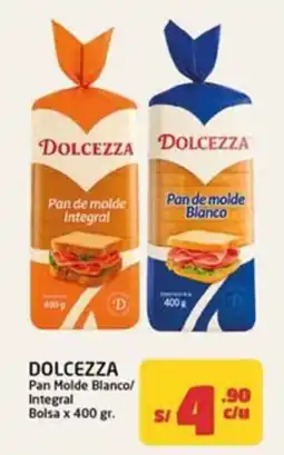 MaxiAhorro Dolcezza pan molde blanco/ integral oferta