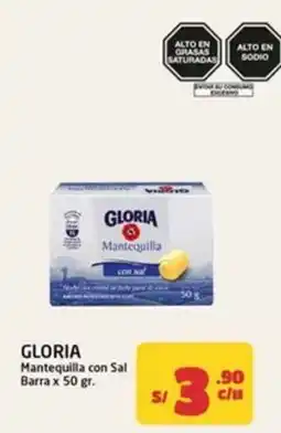 MaxiAhorro Gloria mantequilla con sal oferta