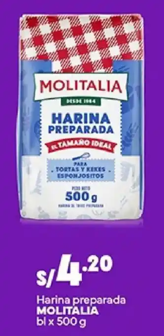 Molitalia harina preparada