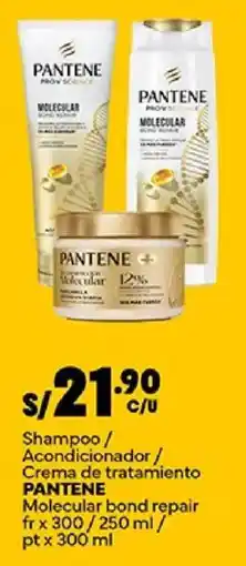 Plaza Vea Pantene molecular bond repair oferta