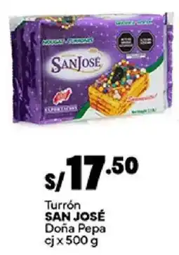 Plaza Vea San José Turrón Doña Pepa oferta