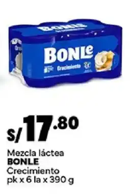 Plaza Vea Bonle mezcla láctea crecimiento oferta