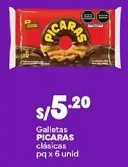 Plaza Vea Picaras galletas clasicas oferta