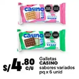 Plaza Vea Galletas casino sabores variados oferta