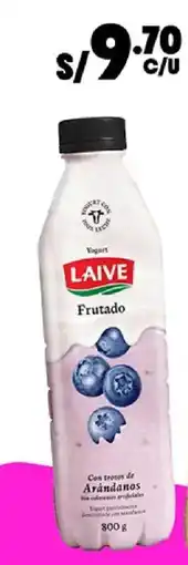 Plaza Vea Laive Yogurt Frutado oferta