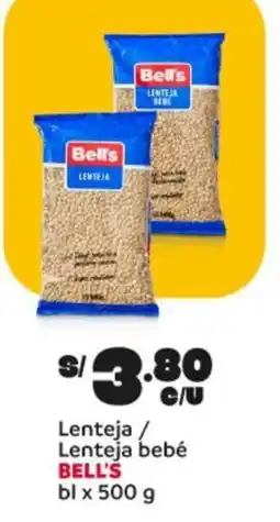 Plaza Vea Bell's lenteja / lenteja bebé oferta