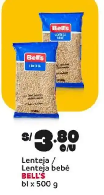 Bell's lenteja / lenteja bebé