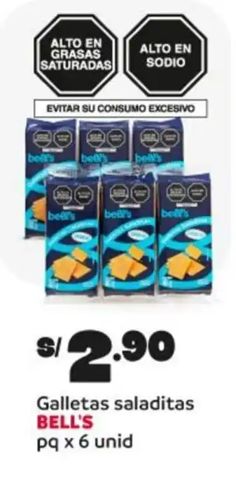 Bell's galletas saladitas