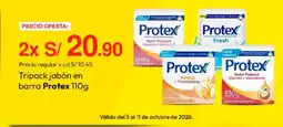 Metro Protex tripack jabón en barra oferta