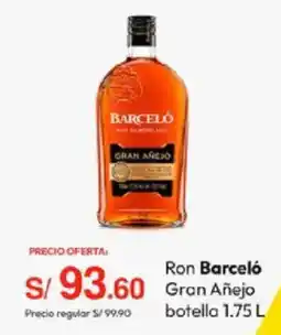 Metro Ron Barceló Gran Añejo oferta