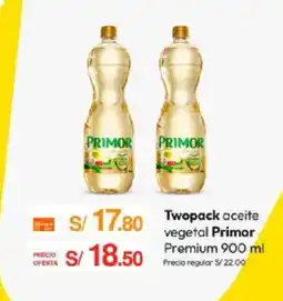 Metro Primor aceite vegetal Premium oferta