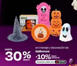 Wong En menaje y decoración de halloween oferta