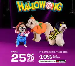 Wong En disfraz para mascotas oferta