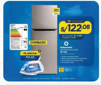 El Gallo Más Gallo Indurama Refrigeradora RI-429 oferta