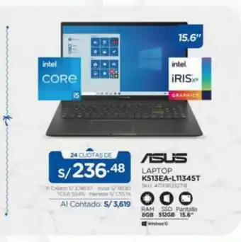 El Gallo Más Gallo Asus - Laptop K513EA-L11345T oferta