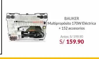 Maestro Bauker - Multiproposito 170W Electrica + 152 accesorios oferta