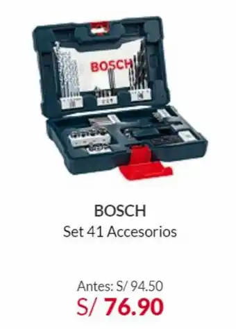 Maestro Bosch - Set 41 Accesorios oferta