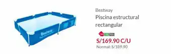 Maestro Bestway Piscina Estructural rectangular oferta