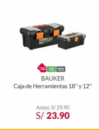 Maestro Bauker - Caja de Herramientas 18" y 12" oferta