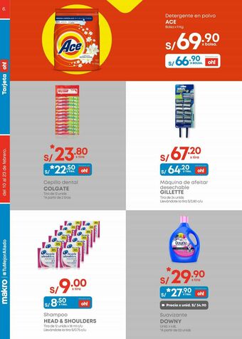 Makro Detergente ace oferta