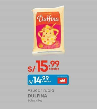 Makro Azúcar rubia dulfina bolsa x 5kg oferta