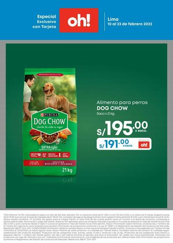 Makro Comida para perros dog chow oferta