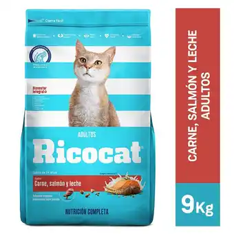 Tottus Croquetas sabor carne, salmon y leche para gato adulto oferta