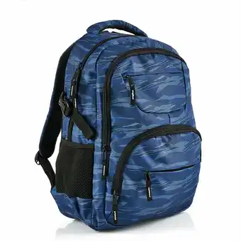 Tottus Mochila premium 360 camuflaje azul oferta