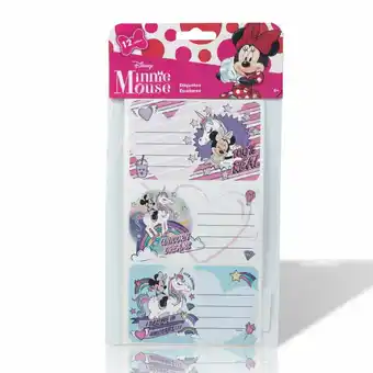 Tottus Pegafan etiquet esc minnie unic x12un oferta
