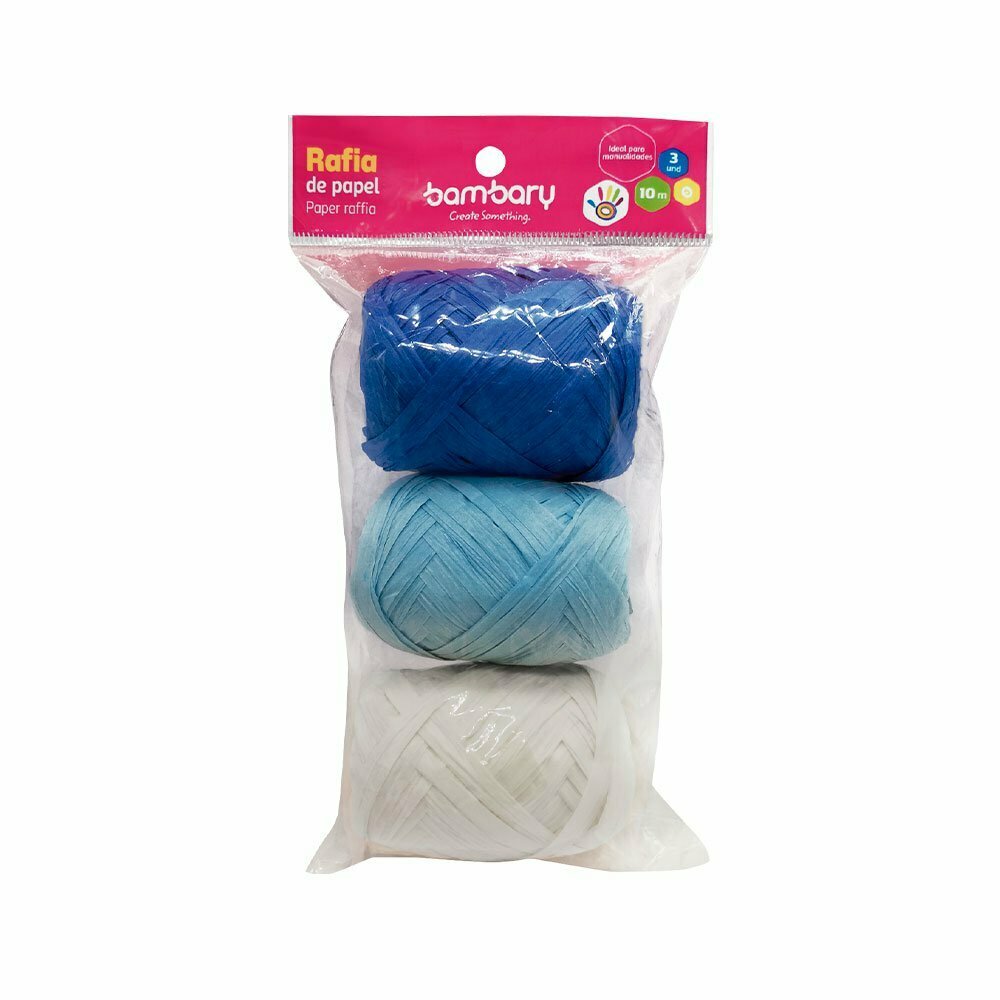 Tottus Bambary rafia set multicolor 058 x 3un oferta