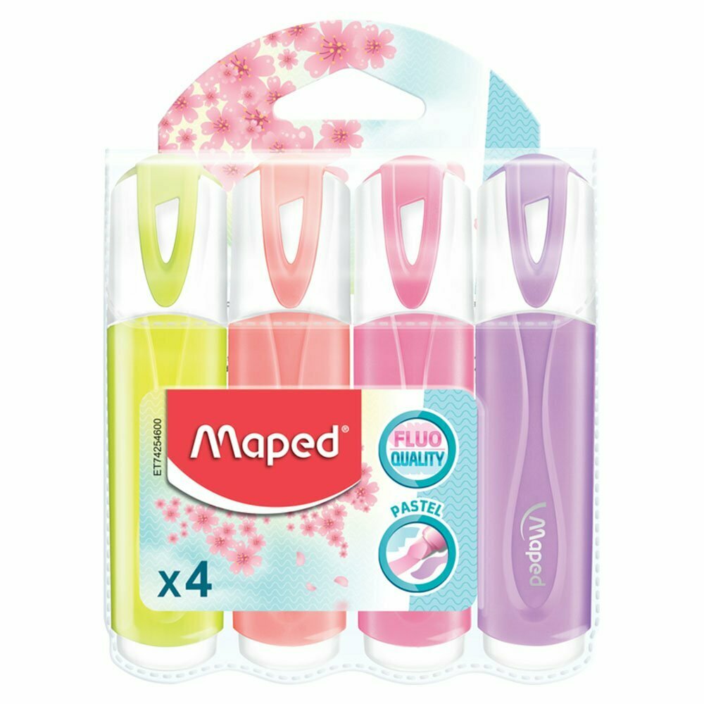 Tottus Marcador classic pastel x4 funda oferta