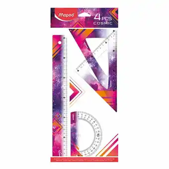 Tottus Kit de trazado cosmic teens 4 pcs 30cm bols oferta