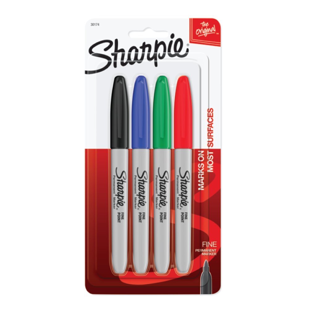 Tottus Sharpie marc perm clasico x 4un oferta