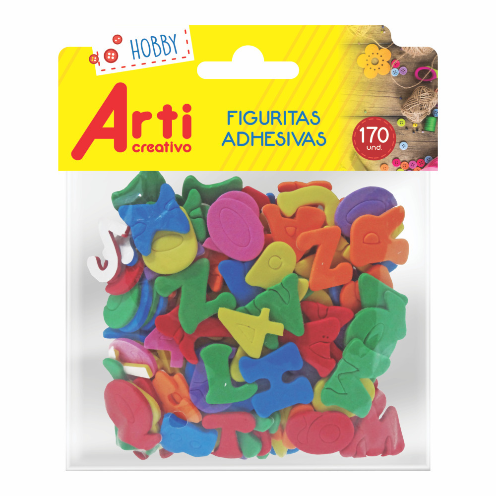 Tottus Ac stickers abc y numeros x 170 eva oferta