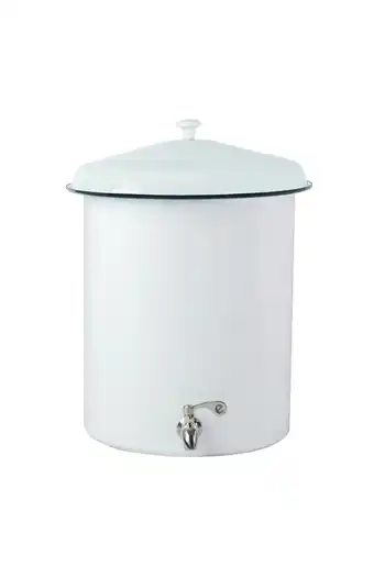 Tiendas EFE Purificador y dispensador de agua ecofiltro acero vitrificado 25l - blanco oferta
