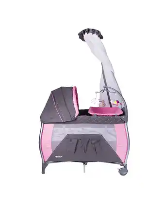 Tiendas EFE Cuna corral ebaby mecedora aluminio napy oferta