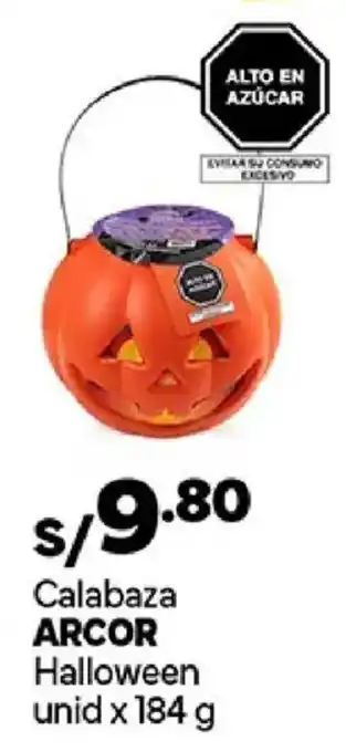 Arcor calabaza halloween