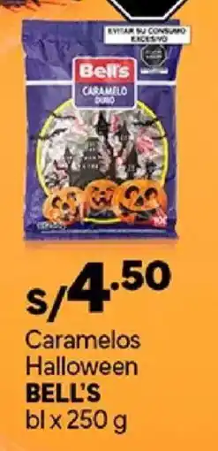 Plaza Vea Bell's Caramelos Halloween oferta