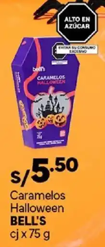 Plaza Vea Bell's Caramelos Halloween oferta